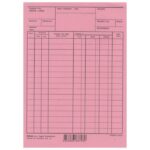 OBRAZAC A-4 SKLADIŠNA KARTICA A5 PK100 FOKUS CRVENA * DO ISTEKA ZALIHA