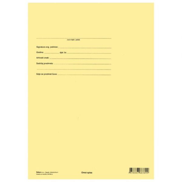 OBRAZAC B-150 OMOT SPISA 120G ŠAMOA PK10 FOKUS