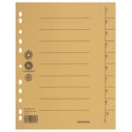 PREGRADA KARTONSKA A4 250G PK100 DONAU 8610001-11 ŽUTA - Image 2