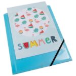 FASCIKL KLAPA S GUMICOM PP A4 KREACOVER EXACOMPTA 55279E PASTEL SORTIRANO