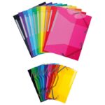 FASCIKL KLAPA S GUMICOM PP A4 SJAJNI IDERAMA EXACOMPTA 55670E SORTIRANO - Image 2