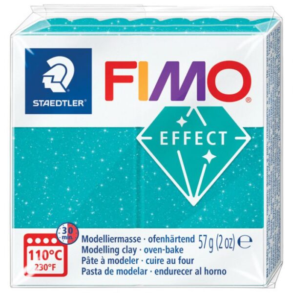MASA ZA MODELIRANJE   57G FIMO EFFECT GALAXY STAEDTLER 8010-392 TIRKIZNA