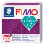 MASA ZA MODELIRANJE   57G FIMO EFFECT GALAXY STAEDTLER 8010-602 LJUBIČASTA