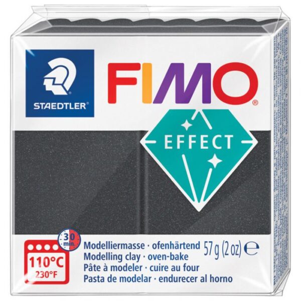 MASA ZA MODELIRANJE   57G FIMO EFFECT METALLIC STAEDTLER 8010-91 METALIK SIVA