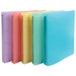 MAPA ULOŽNA 4RINGA-FI30 MM A4 PP CHROMALINE PASTEL EXACOMPTA 51970E SORTIRANO PROZIRNA