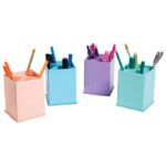 ČAŠA ZA OLOVKE KARTON AQUAREL EXACOMPTA 67896D PASTEL SORTIRANO * DO ISTEKA ZALIHA - Image 2