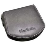 NOVČANIK ZA SITAN NOVAC KOŽNI UNISEX PIERRE CARDIN (POTKOVA) 10 TILAK77 CRNI * DO ISTEKA ZALIHA