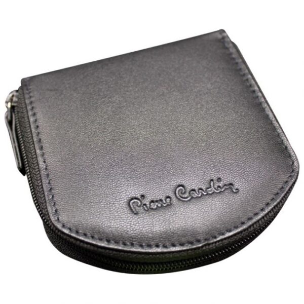 NOVČANIK ZA SITAN NOVAC KOŽNI UNISEX PIERRE CARDIN (POTKOVA) 10 TILAK77 CRNI * DO ISTEKA ZALIHA