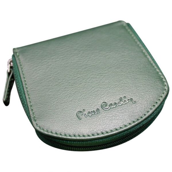 NOVČANIK ZA SITAN NOVAC KOŽNI UNISEX PIERRE CARDIN (POTKOVA) 10 TILAK77 ZELENI * DO ISTEKA ZALIHA