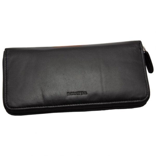 NOVČANIK KOŽNI ŽENSKI EMPORIO VALENTINI 306589 CRNI * DO ISTEKA ZALIHA