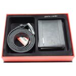 SET KOŽNI MUŠKI PIERRE CARDIN CRNI - Image 4