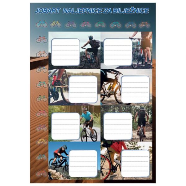 ETIKETE ŠKOLSKE 8/1X5 SPORT 60535 SORTIRANO