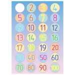 BOJANKA A4 24L PLUS  50 NALJEPNICA BROJEVI DIAKAKIS 000646819 - Image 4