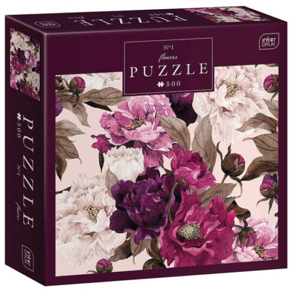 PUZZLE 500 KOM FLOWERS 1 INTERDRUK