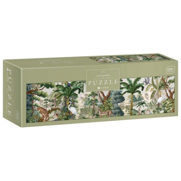 PUZZLE 1000 KOM (PANORAMA) SECRET GARDEN 1 INTERDRUK