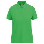 MAJICA KRATKI RUKAVI B&AMP;C MYPOLO180 WOMEN 180G SVIJETLOZELENA XS