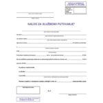 OBRAZAC A-210/NCR/A PUTNI NALOG (SA STANJEM BROJILA) FOKUS