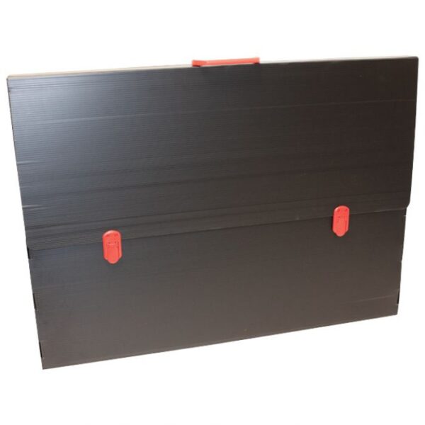 TORBA-KOFER PP-TVRDI  750X530X40 MM RI.PLAST 6353754213 CRNA/SORT RUČKA