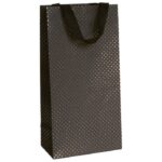 VREĆICE UKRASNE-2 BOCE 18X36X10,5 CM ASTRO STEWO 6651 99 CRNO ZLATNA BLISTER