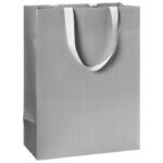 VREĆICE UKRASNE 23X30X13 CM JEDNOBOJNE STEWO 7821 96 SREBRNE BLISTER