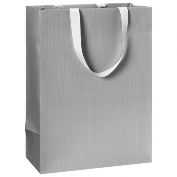 VREĆICE UKRASNE 23X30X13 CM JEDNOBOJNE STEWO 7821 96 SREBRNE BLISTER