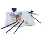 SET ZA BOJANJE U ROLO ETUIU PK12 PLUS 2 GRIP AQUARELLE FABER CASTELL 1142 BLISTER - Image 3