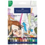 MARKER OBOSTRANI SKETCH 24BOJE GOLDFABER FABER CASTELL 164724 SORTIRANO BLISTER