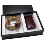 SET POKLON REMEN  PLUS  ETUI ZA KLJUČEVE SMEĐI * DO ISTEKA ZALIHA