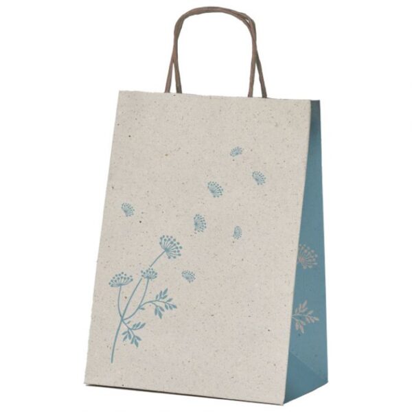 VREĆICE UKRASNE 26X36X12 CM CARTA ERBA REX-SAUL SADOCH SDF26-302F BIJELA/PLAVA