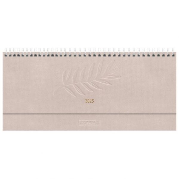 PLANER STOLNI TJEDNI NATURAL BRUNNEN 10-77267 BIJELI