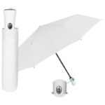 KIŠOBRAN AUTOMATIK (OTVARANJE PLUS ZATVARANJE NA GUMB) SKLOPIVI S GUMIRANOM DRŠKOM PROMO MINI LOVERS PER