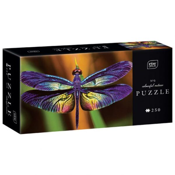 PUZZLE 250 KOM COLORFUL NATURE 3 DRAGONFLY INTERDRUK