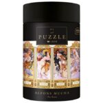 PUZZLE 1000 KOM TUBA ART.1 ALFONS MUCHA &QUOT;FOUR SEASONS&QUOT; INTERDRUK