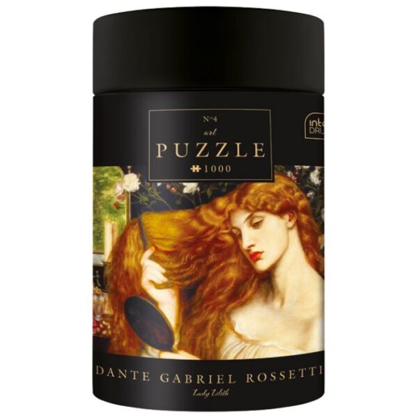 PUZZLE 1000 KOM TUBA ART.4 DANTE GABRIEL ROSSETTI &QUOT;LADY LILITH&QUOT; INTERDRUK
