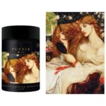 PUZZLE 1000 KOM TUBA ART.4 DANTE GABRIEL ROSSETTI &QUOT;LADY LILITH&QUOT; INTERDRUK - Image 2