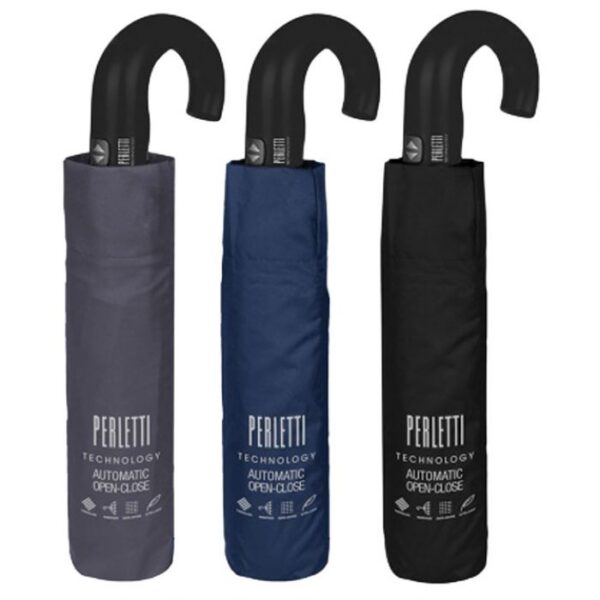 KIŠOBRAN AUTOMATIK (OTVARANJE PLUS ZATVARANJE NA GUMB) SKLOPIVI S PLASTIČNOM RUČKOM GOLF TECHNOLOGY XXL