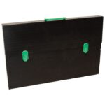 TORBA-KOFER PP-TVRDI  365X565X30 MM RI.PLAST 6338535213.1 CRNA/SORT RUČKA