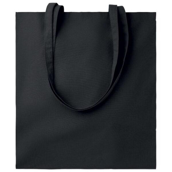 VREĆICE ZA KUPOVINU PAMUČNA 38X42 CM-DUGE RUČKE CRNA