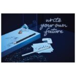 OLOVKA GRAFITNA B SPARKLE FABER-CASTELL 118251 SKY BLUE - Image 2