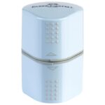 ŠILJILO PVC S PVC KUTIJOM 3RUPE GRIP 2001 TRIO FABER CASTELL 183874 SKY BLUE