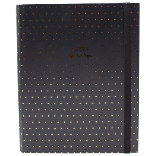 ORGANIZER 18X23 CM 108L SPIRALNI S GUMICOM DOTS 1 MARKER CRNI 1802