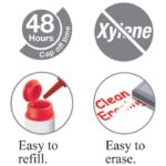 MARKER ZA BIJELU PLOČU 1,5-3 MM W20 FABER CASTELL 254021 CRVENI - Image 3