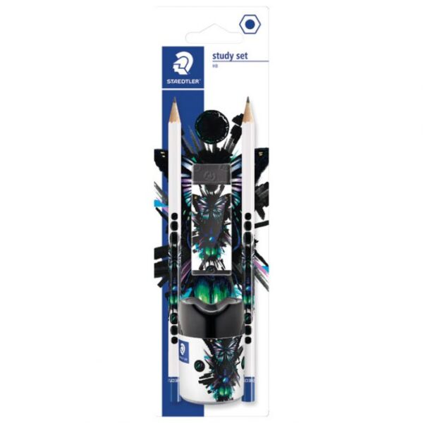 OLOVKA GRAFITNA HB COOL&AMP;CUTE PK2 PLUS GUMICA PLUS ŠILJILO STAEDTLER 130 SBK2E1 BLISTER