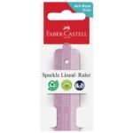 RAVNALO PVC 15 CM SPARKLE FABER-CASTELL 172015 SORT BLISTER