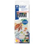FLOMASTER 6BOJA OBOSTRANI AKVAREL &QUOT;AUSTRALIA&QUOT; DESIGN JOURNEY STAEDTLER 3001 C6-2 BLISTER