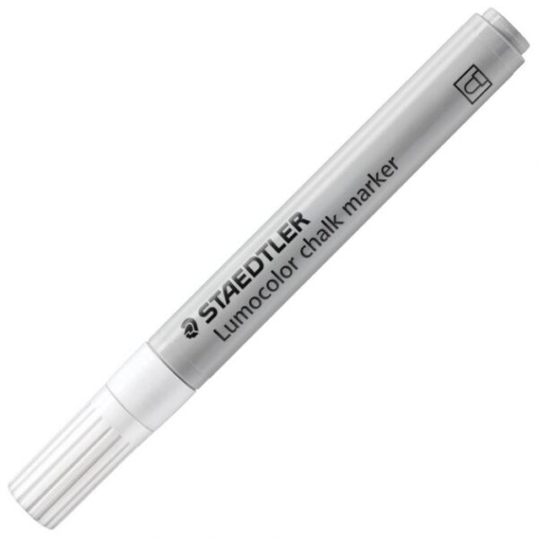 MARKER-KREDA ZA STAKLO 2,4 MM LUMOCOLOR STAEDTLER 344-0 BIJELI