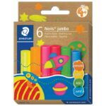 PLASTELIN  6BOJA NORIS JUMBO STAEDTLER 842F C6 NEON BLISTER