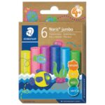 PLASTELIN  6BOJA NORIS JUMBO STAEDTLER 842M C6 GLITTER BLISTER