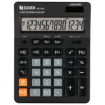KALKULATOR KOMERCIJALNI 14MJESTA ELEVEN SDC-554S CRNI - Image 2
