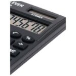 KALKULATOR KOMERCIJALNI  8MJESTA ELEVEN SLD-200NR CRNI - Image 3